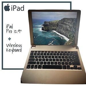 Apple iPad Pro 12.9" 2nd Gen 128GB + Keyboard